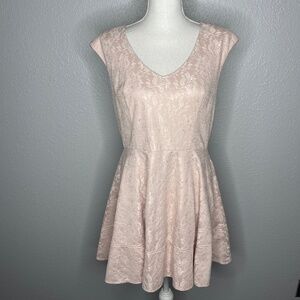 Made for Impulse pink fit and‎ flare Large  dress